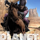 planet of the apes teaser comic book cover with warrior ape on a horse